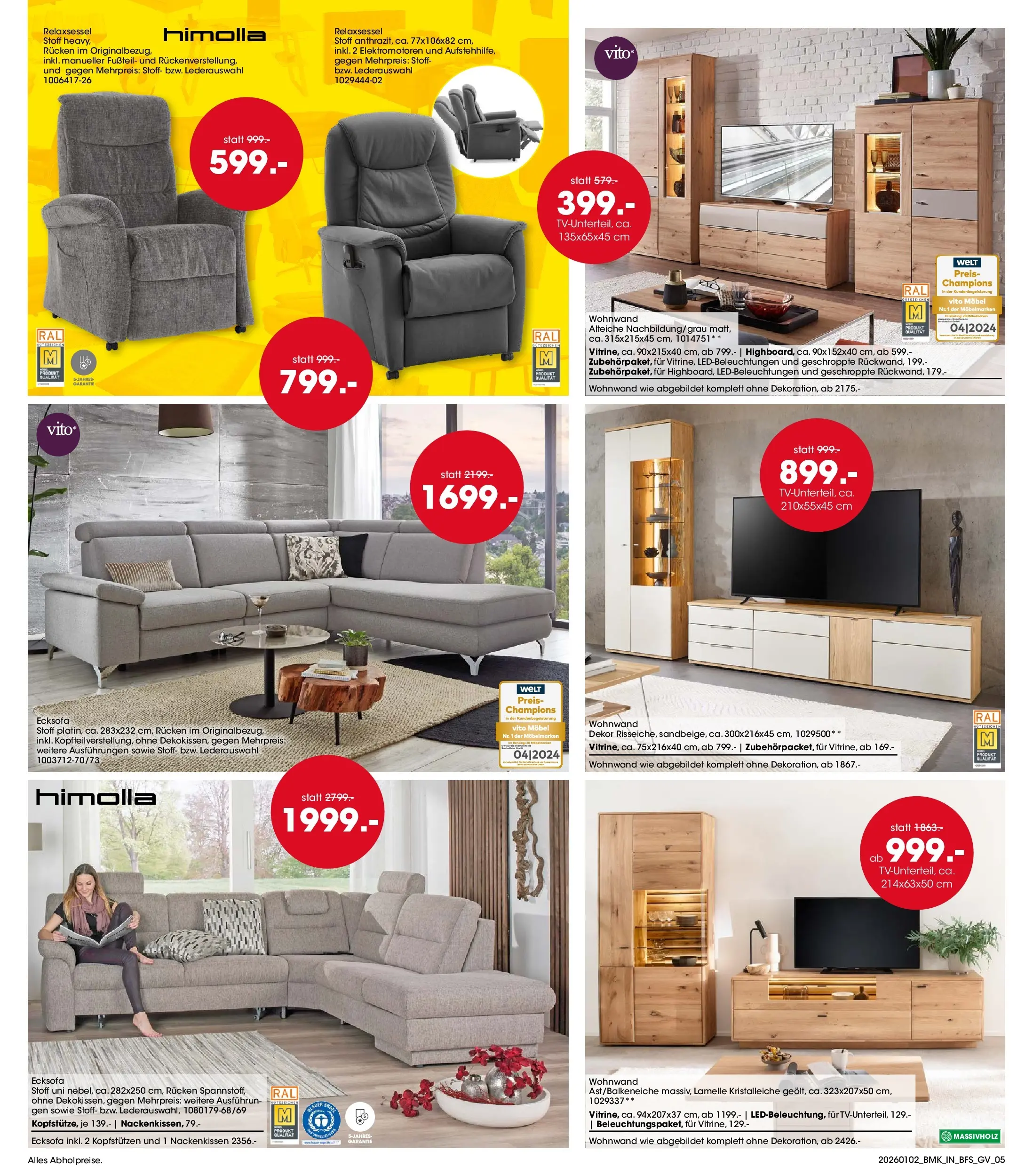 Möbel Martin - Möbel Martin: Offres hebdomadaires à partir du 01/01/2026 - promo en ligne | Page: 5