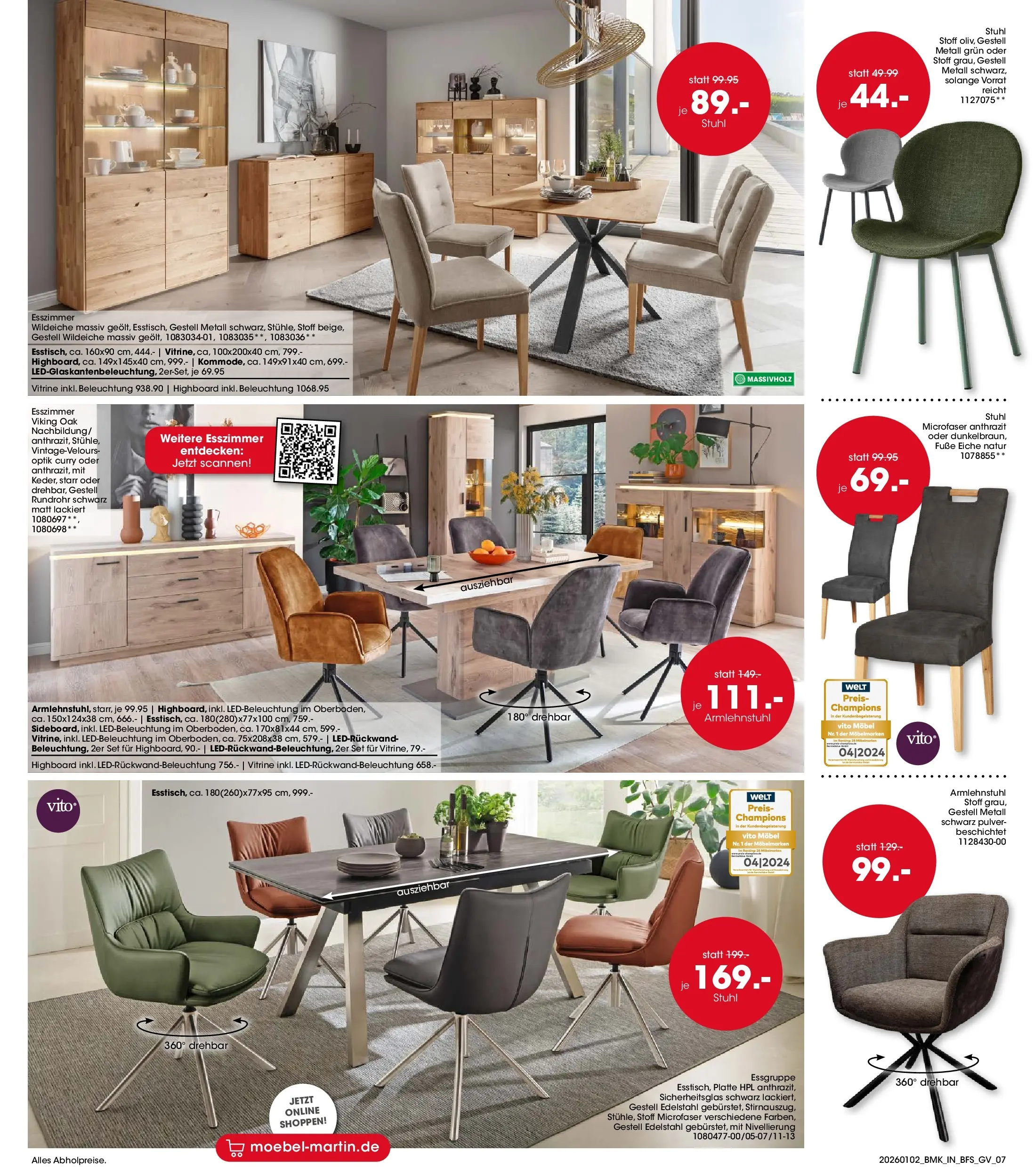 Möbel Martin - Möbel Martin: Offres hebdomadaires à partir du 01/01/2026 - promo en ligne | Page: 7 | Produits: Vitrine, Curry