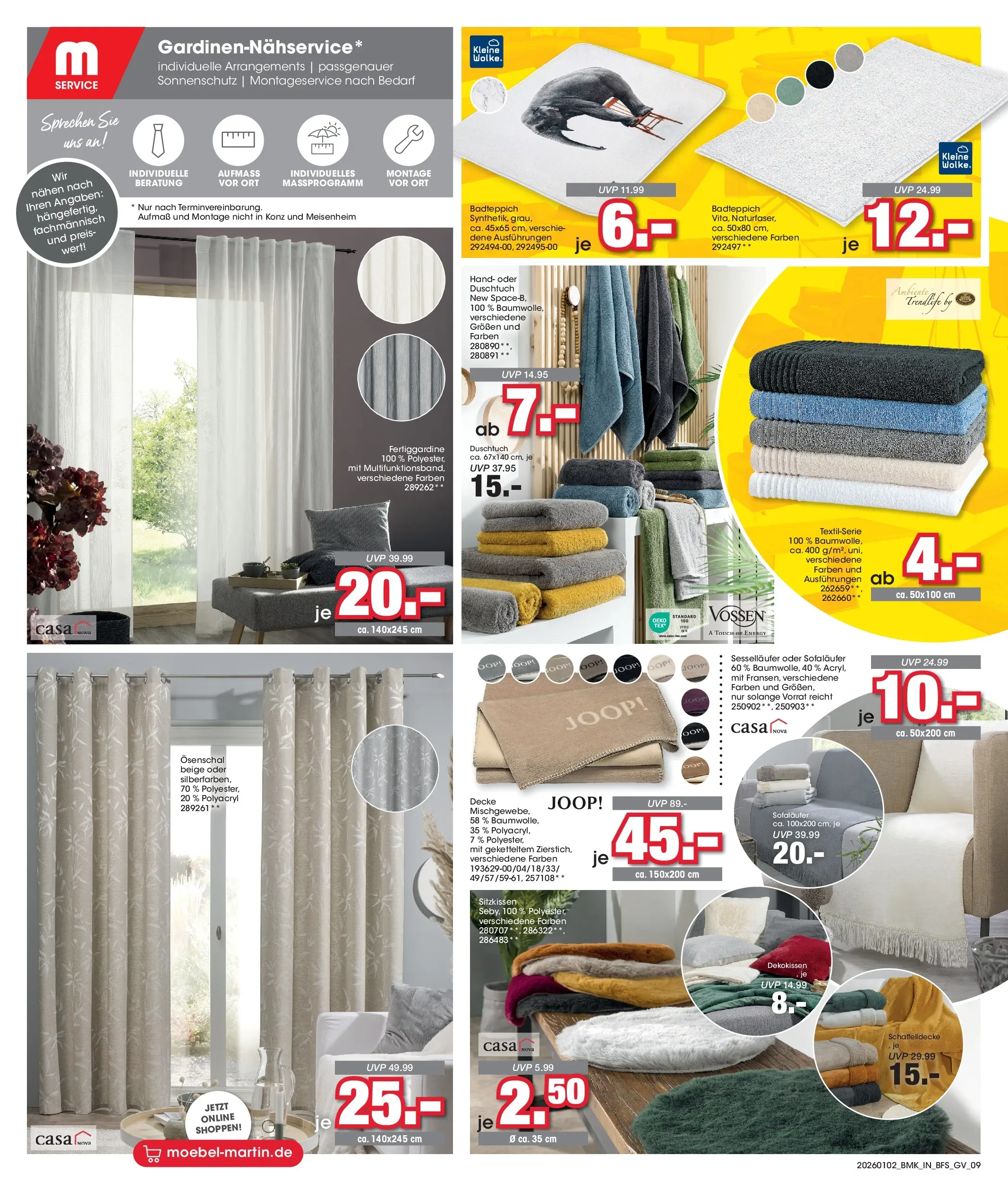 Möbel Martin - Möbel Martin: Offres hebdomadaires à partir du 01/01/2026 - promo en ligne | Page: 9