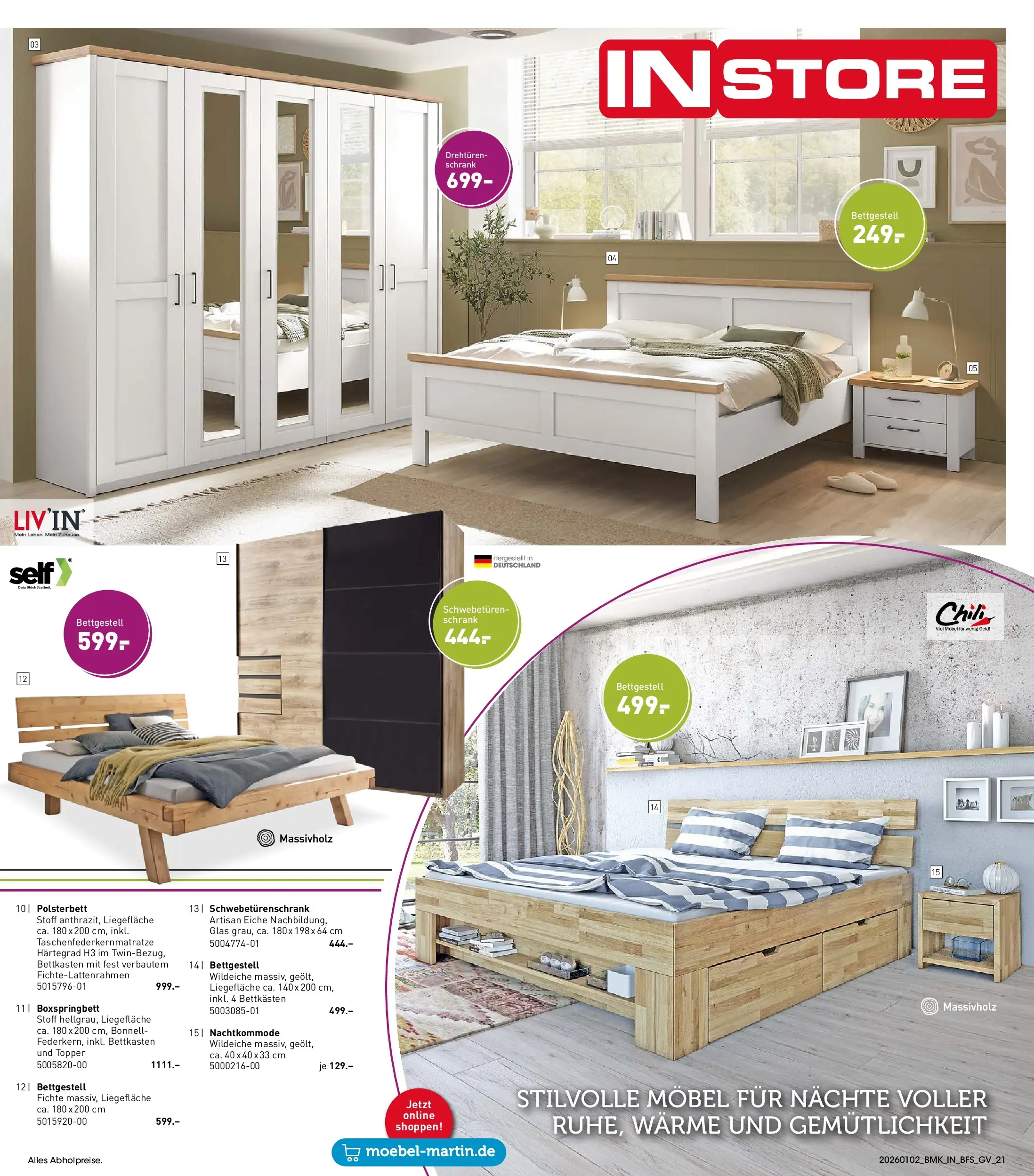 Möbel Martin - Möbel Martin: Offres hebdomadaires à partir du 01/01/2026 - promo en ligne | Page: 21 | Produits: Store