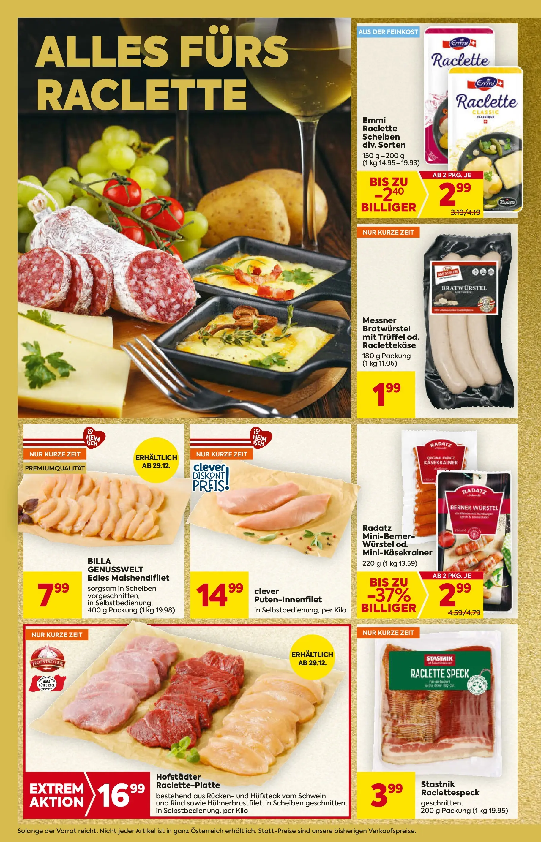 Billa - BILLA: Flugblatt gültig bei BILLA & BILLA PLUS ab 26.12.2025 - Angebote, Prospekt | Seite: 4