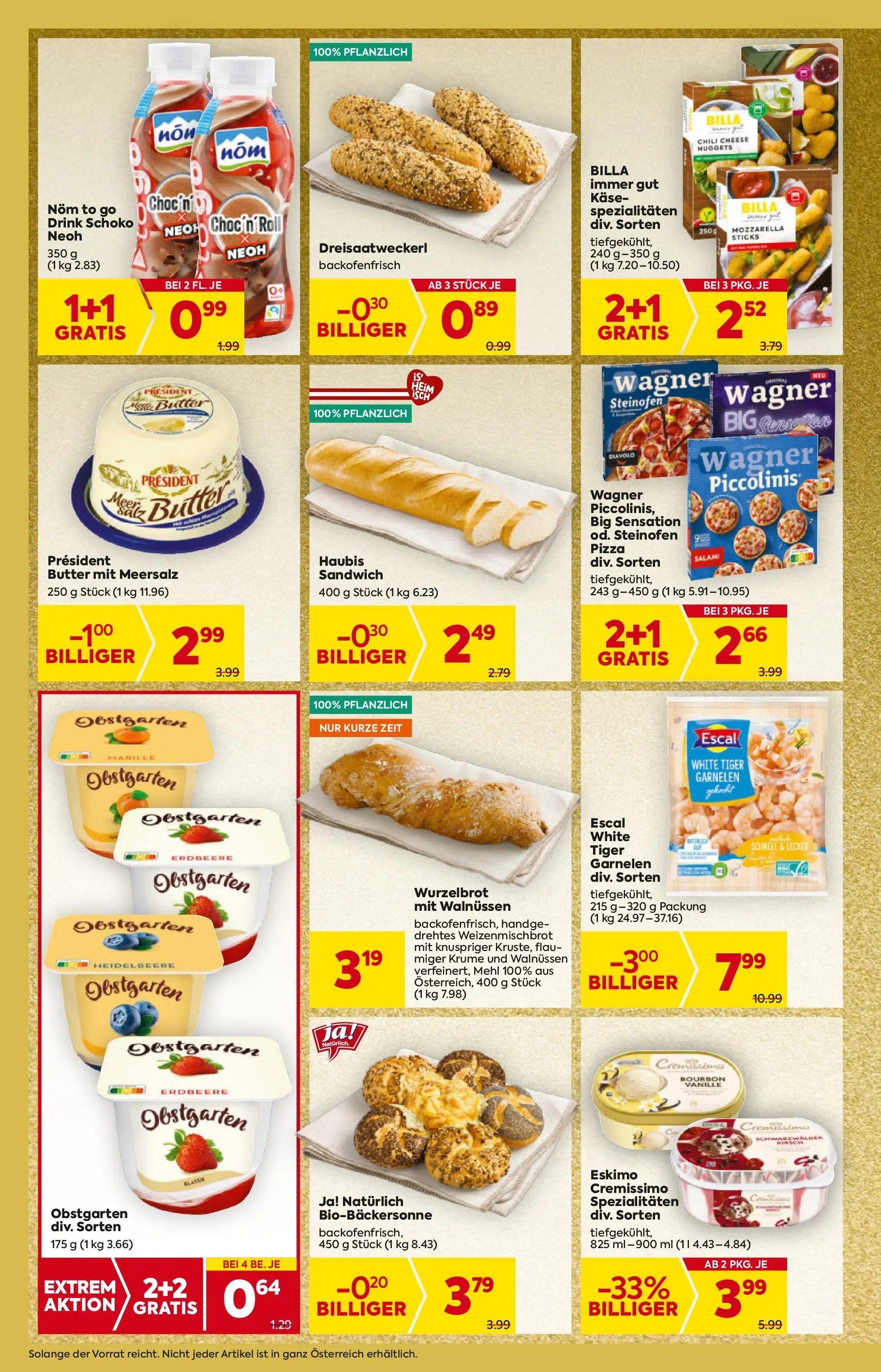 Billa - BILLA: Flugblatt gültig bei BILLA & BILLA PLUS ab 26.12.2025 - Angebote, Prospekt | Seite: 10 | Produkte: Chili, Butter, Pizza, Bourbon