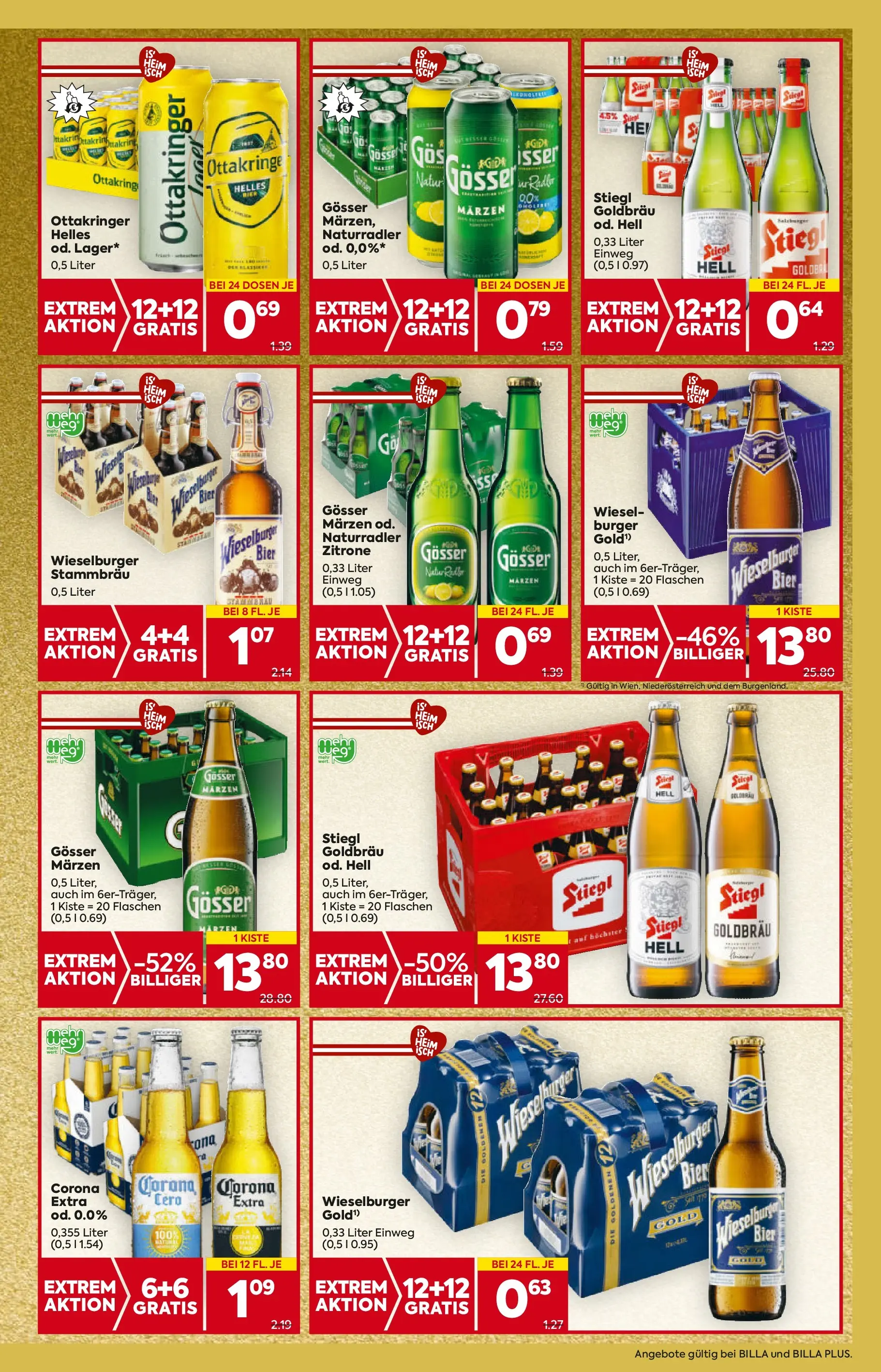 Billa - BILLA: Flugblatt gültig bei BILLA & BILLA PLUS ab 26.12.2025 - Angebote, Prospekt | Seite: 13 | Produkte: Zitrone, Bier