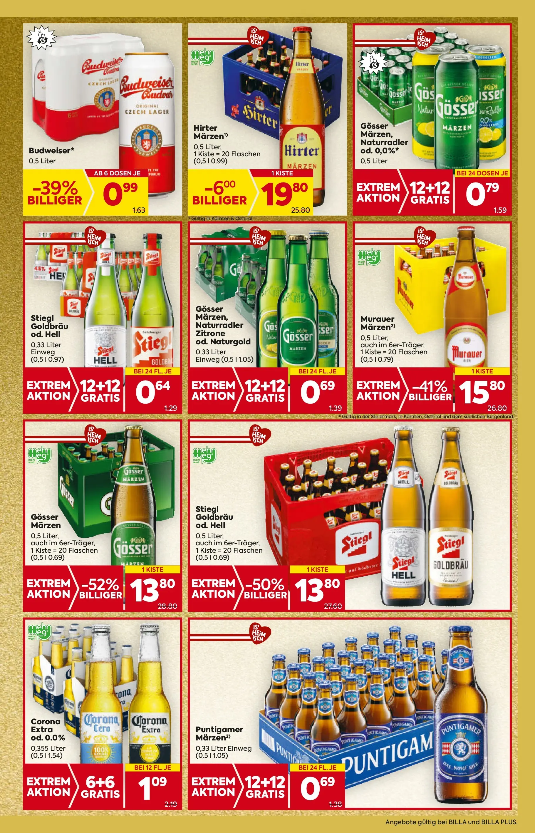 Billa - BILLA: Flugblatt gültig bei BILLA & BILLA PLUS ab 26.12.2025 - Angebote, Prospekt | Seite: 13 | Produkte: Zitrone, Bier