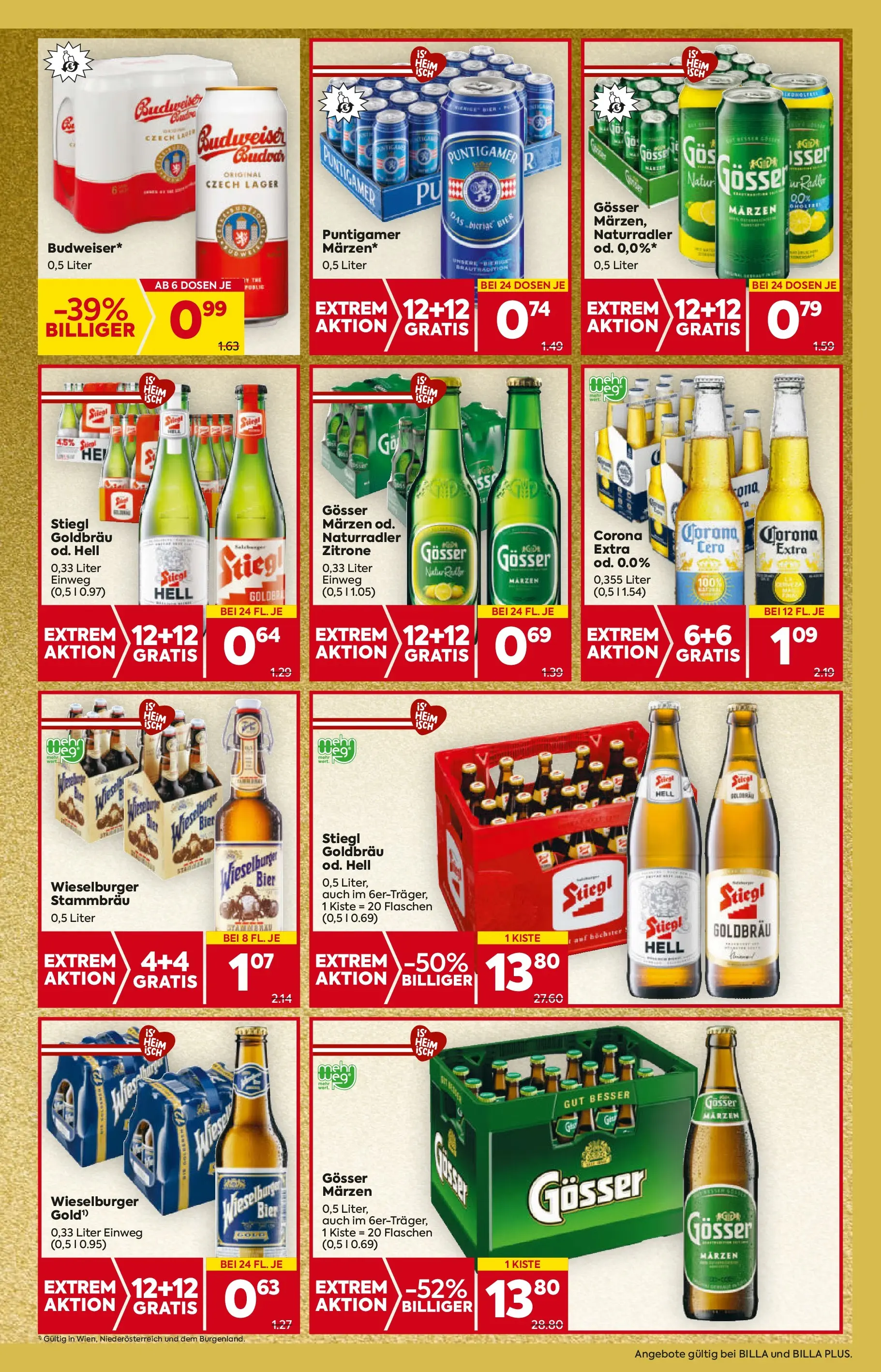 Billa - BILLA: Flugblatt gültig bei BILLA & BILLA PLUS ab 26.12.2025 - Angebote, Prospekt | Seite: 13 | Produkte: Zitrone, Bier