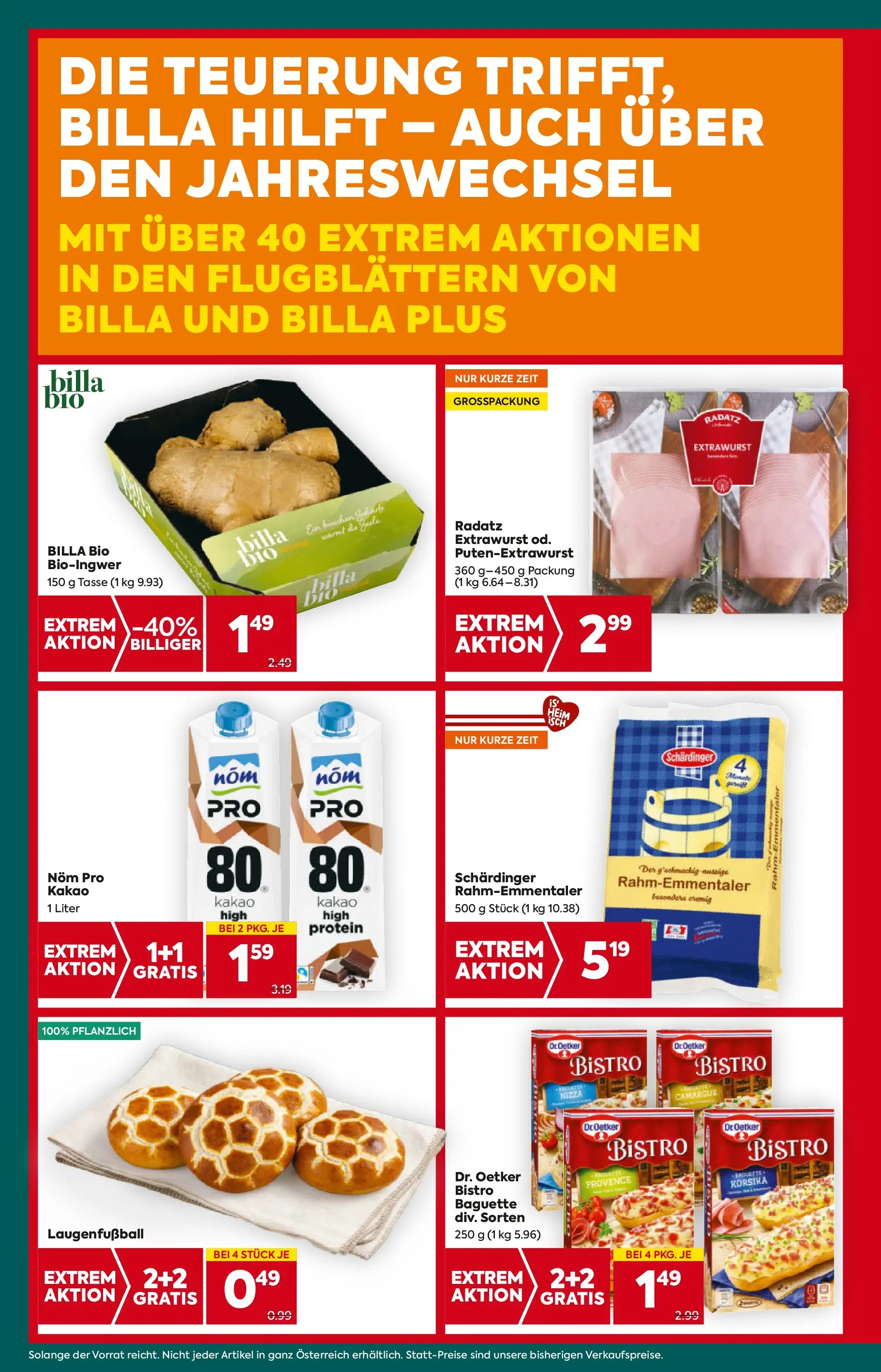 Billa Plus - BILLA PLUS: Flugblatt Burgenland von 26.12.2025 - Aktuelle Angebote | Seite: 4 | Produkte: Jääkaappipakastin