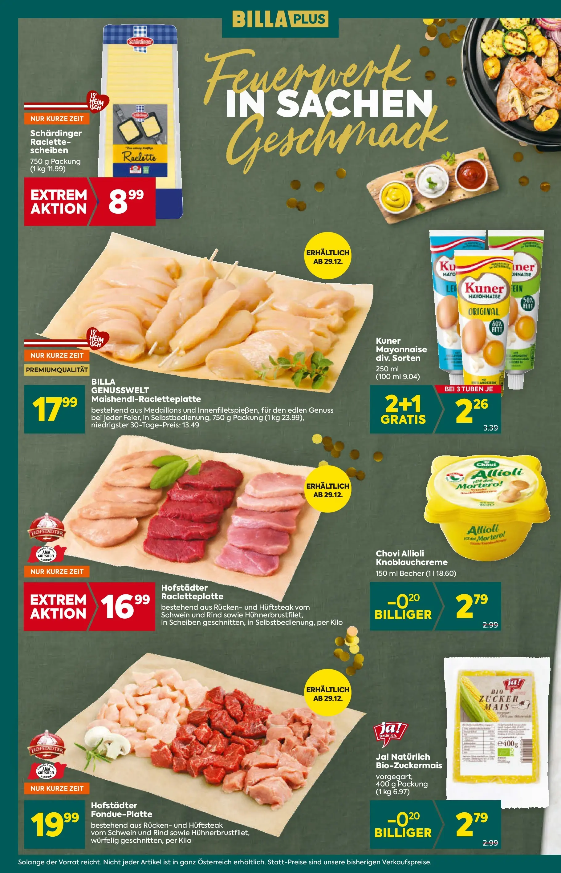 Billa Plus - BILLA PLUS: Flugblatt Burgenland von 26.12.2025 - Aktuelle Angebote | Seite: 6 | Produkte: Mayonnaise, Zucker