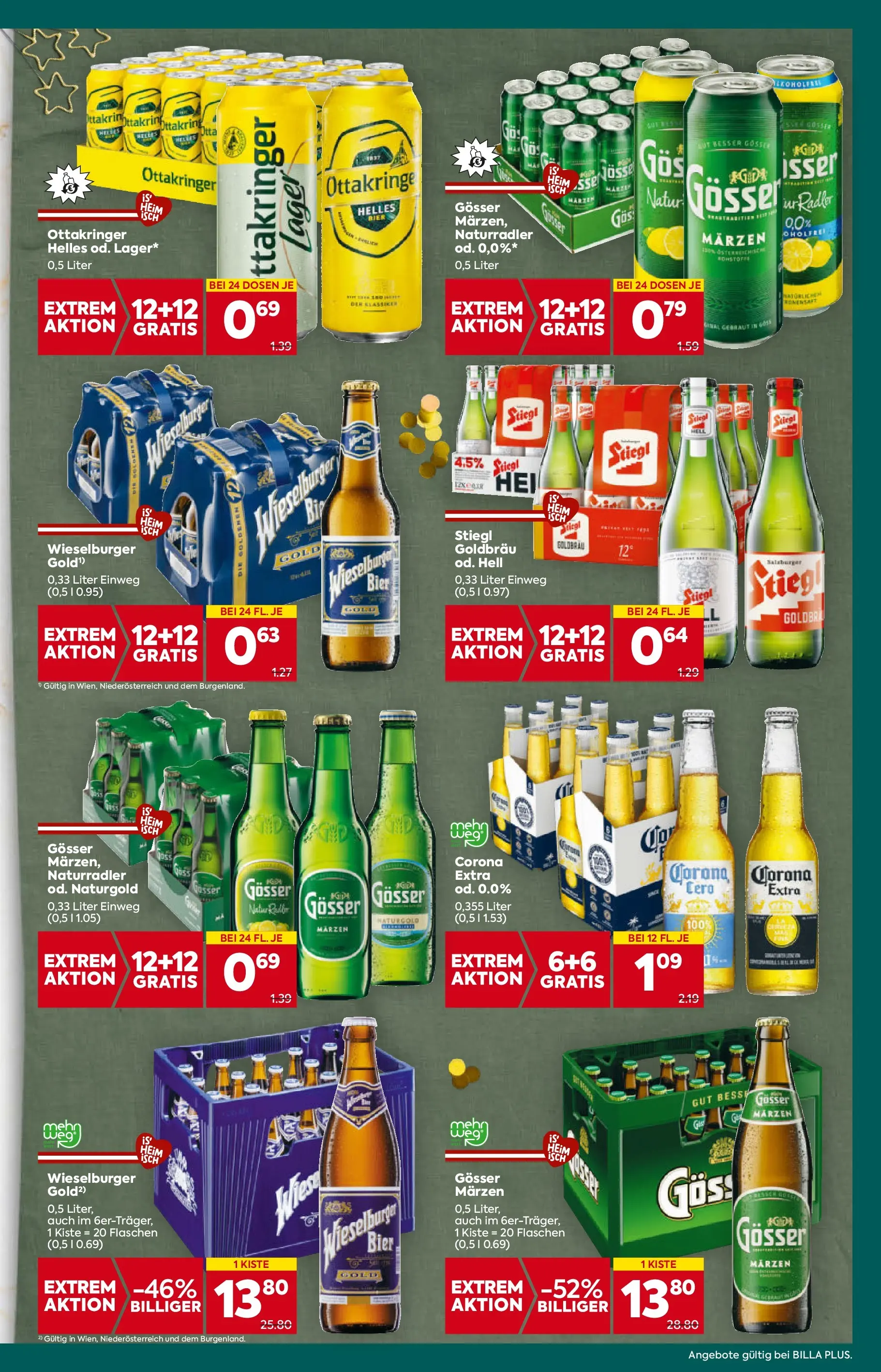 Billa Plus - BILLA PLUS: Flugblatt Burgenland von 26.12.2025 - Aktuelle Angebote | Seite: 17 | Produkte: Bier