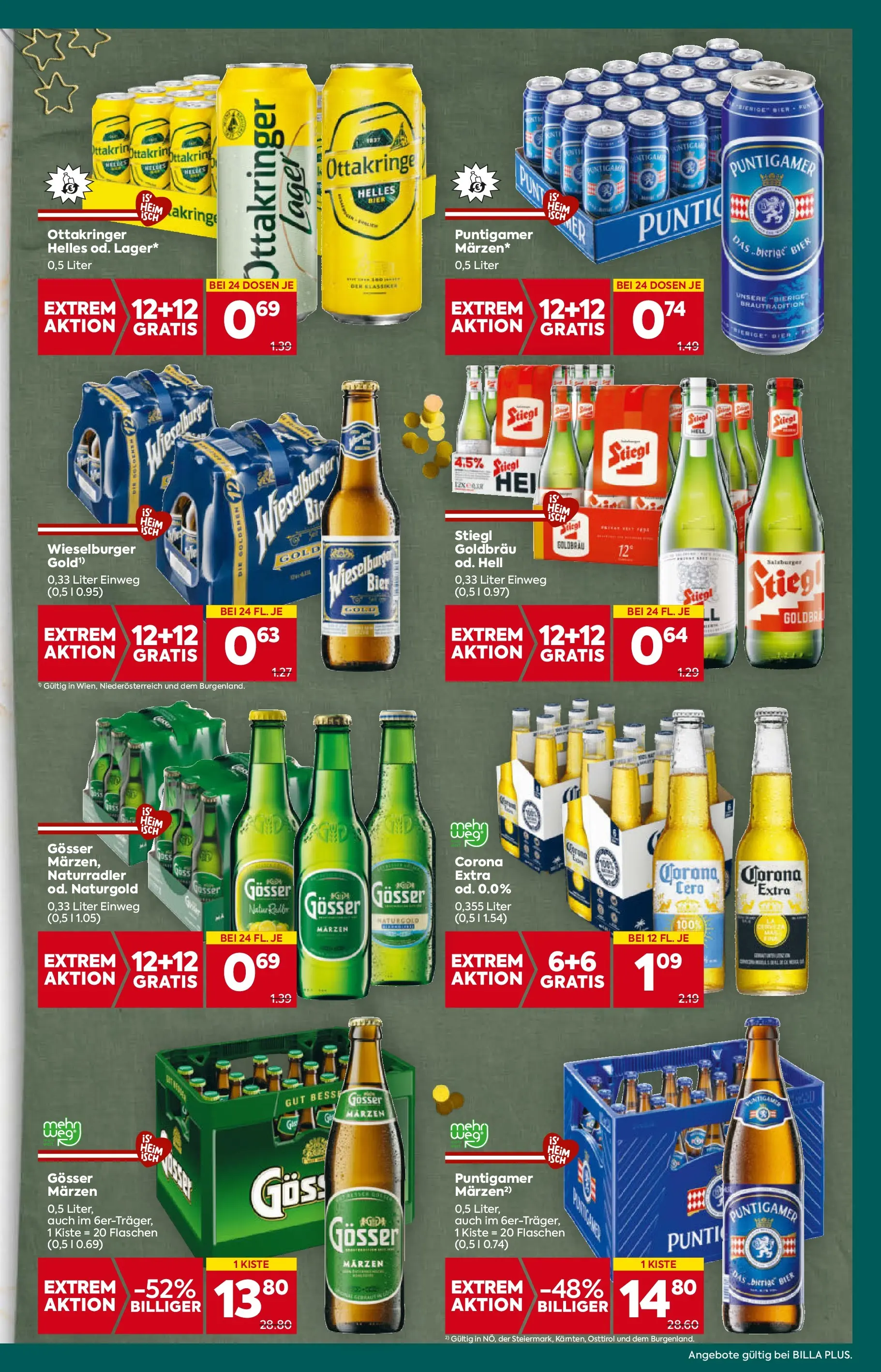 Billa Plus - BILLA PLUS: Flugblatt Niederösterreich von 26.12.2025 - Aktuelle Angebote | Seite: 17 | Produkte: Bier