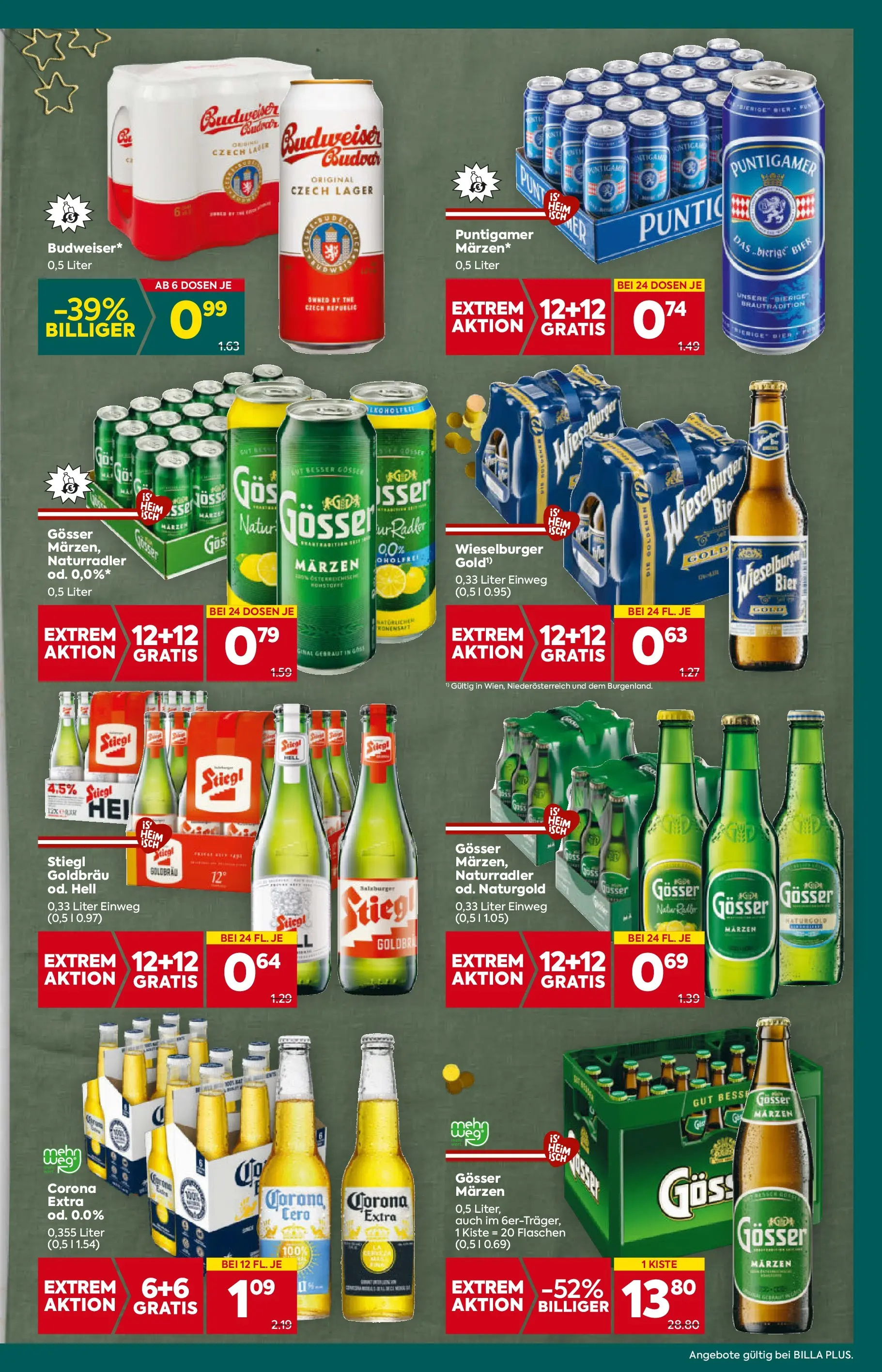 Billa Plus - BILLA PLUS: Flugblatt Wien von 26.12.2025 - Aktuelle Angebote | Seite: 17 | Produkte: Bier