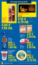 ЛИДЛ Празнувай Нова Година. Заслужава си с ЛИДЛ с валидност до 04.01.2026 - от 29-12-25