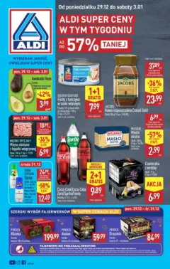Pogląd oferty "Aldi - Super ceny od 29.12 w ALDI" - ważna od 28.12.2025