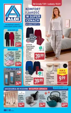 Pogląd oferty "Aldi - Komfort i jakość w ALDI od 07.01" - ważna od 06.01.2026