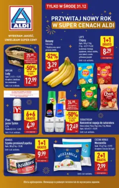 Pogląd oferty "Aldi Gazetka - Super Sylwester" - ważna od 31.12.2025