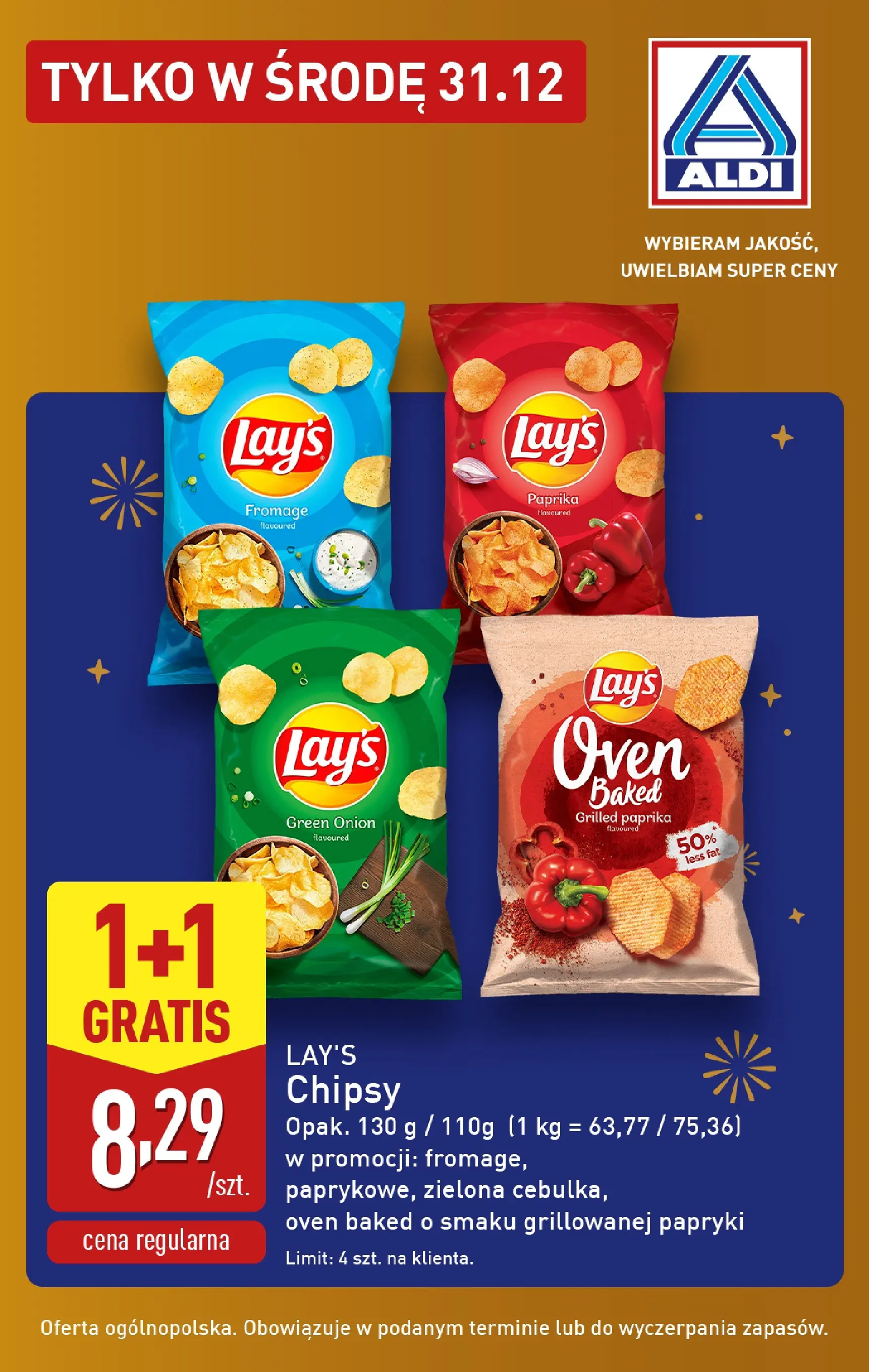 Aldi Gazetka - Super Sylwester od 31.12.2025 - Ulotka PDF, promocje | Strona: 4 | Produkty: Chipsy