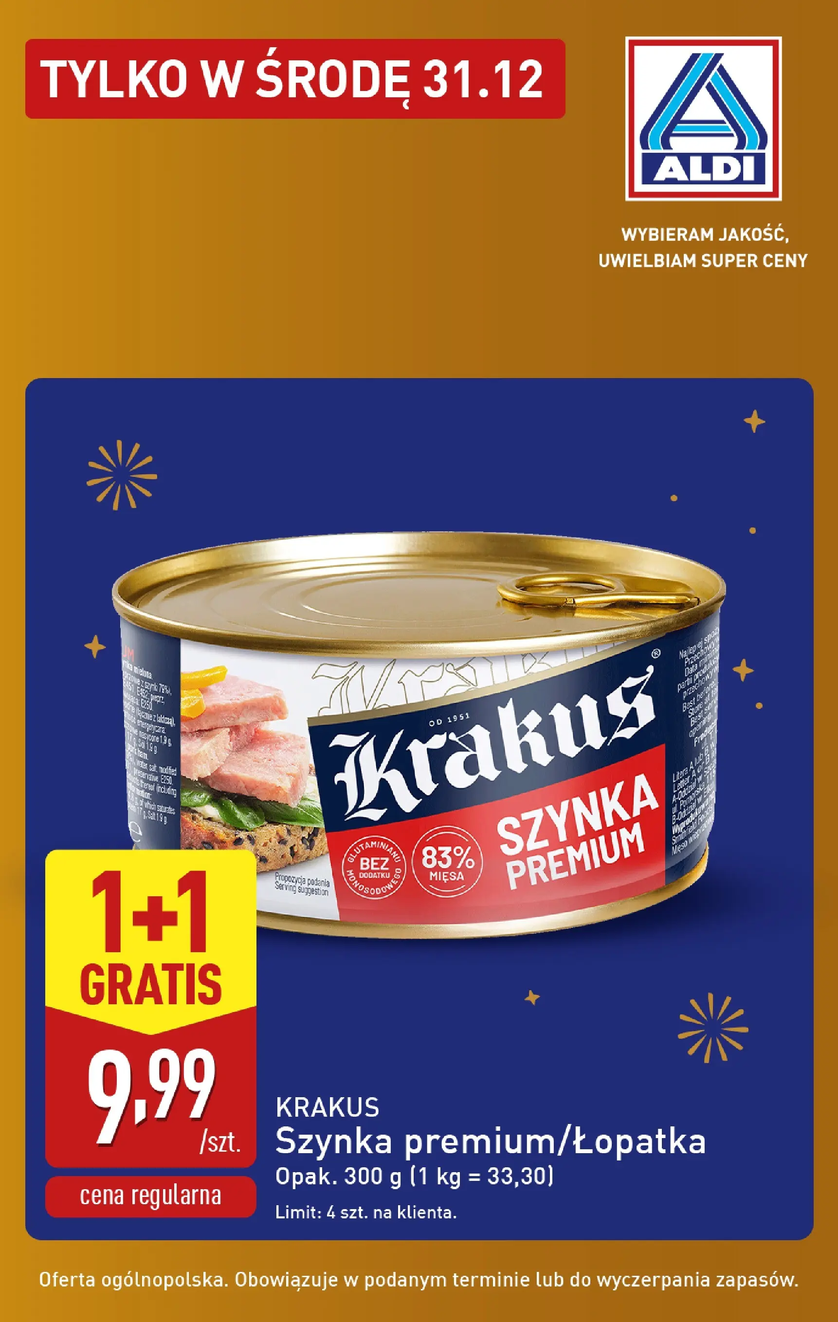 Aldi Gazetka - Super Sylwester od 31.12.2025 - Ulotka PDF, promocje | Strona: 5 | Produkty: Szynka, Pieprz