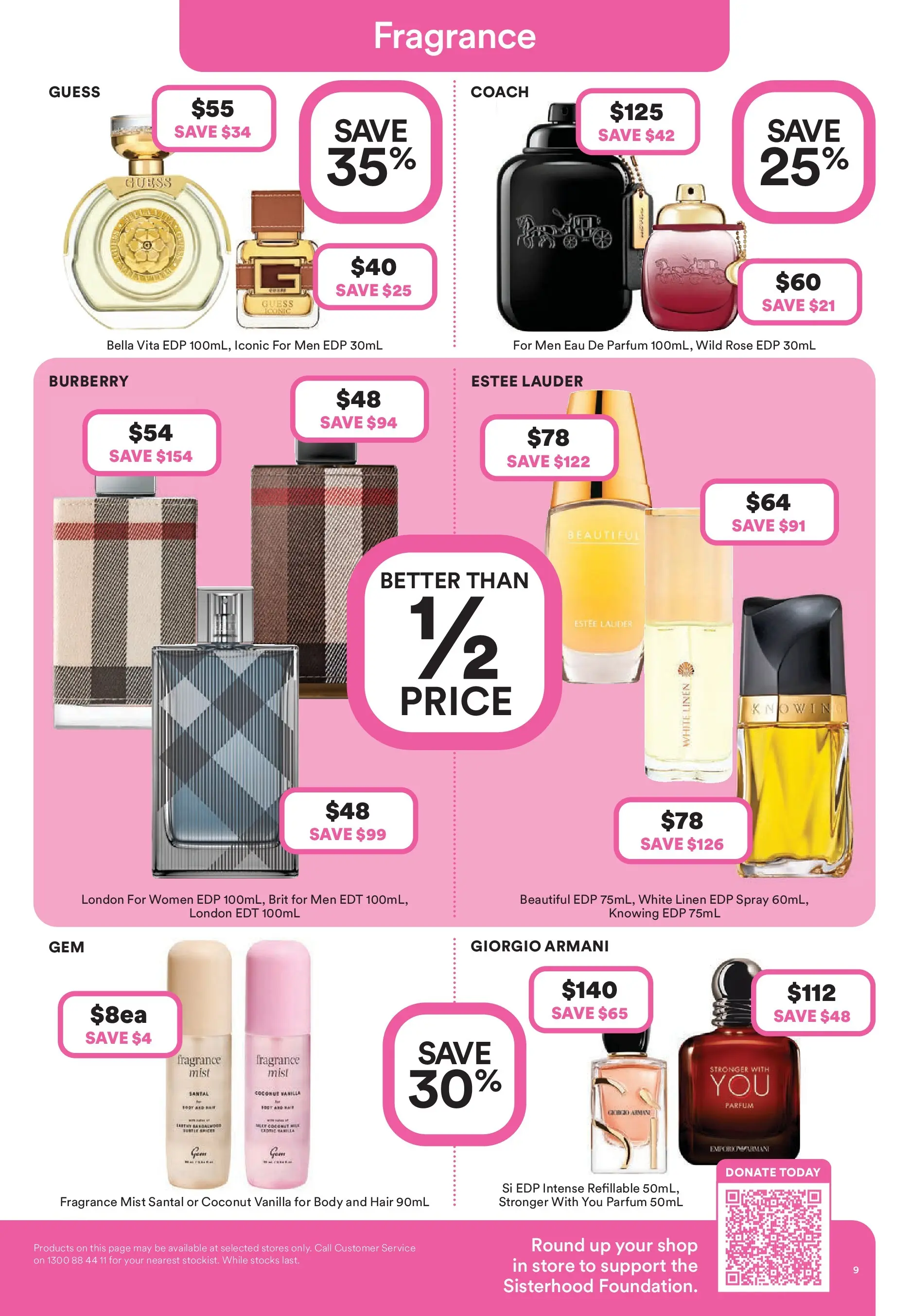 Priceline Pharmacy - Priceline Pharmacy Catalogue - 24/12/2025 > weekly / monthly specials | Page: 9 | Products: Fragrance, Linen, Milk