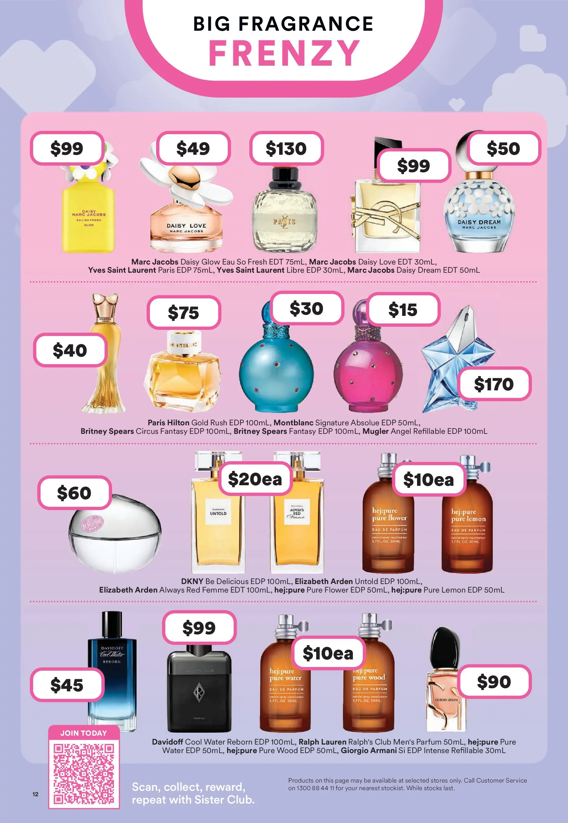 Priceline Pharmacy - Priceline Pharmacy Catalogue - 24/12/2025 > weekly / monthly specials | Page: 12 | Products: Fragrance, Wood, Water, Lemon