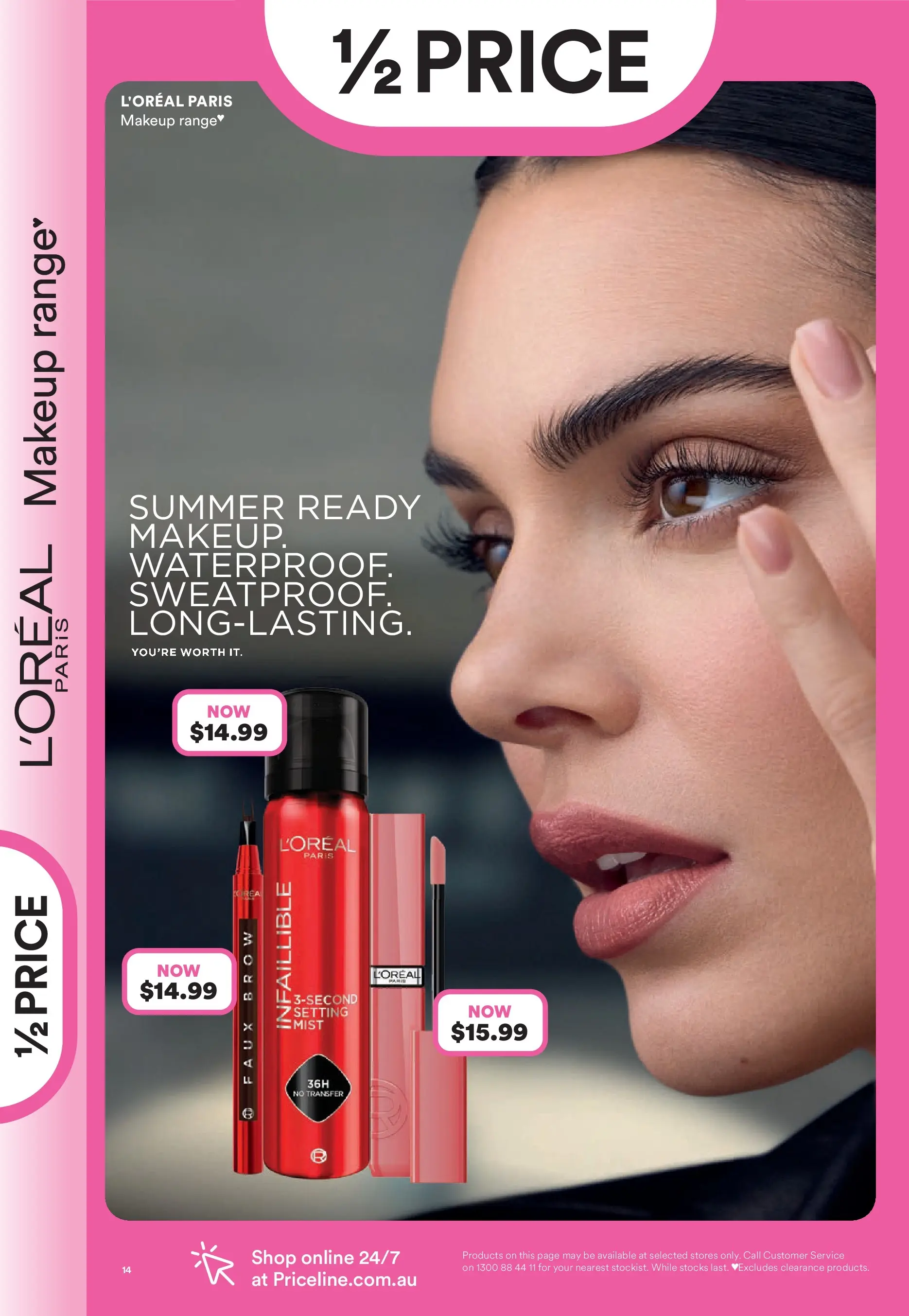 Priceline Pharmacy - Priceline Pharmacy Catalogue - 24/12/2025 > weekly / monthly specials | Page: 14 | Products: Makeup