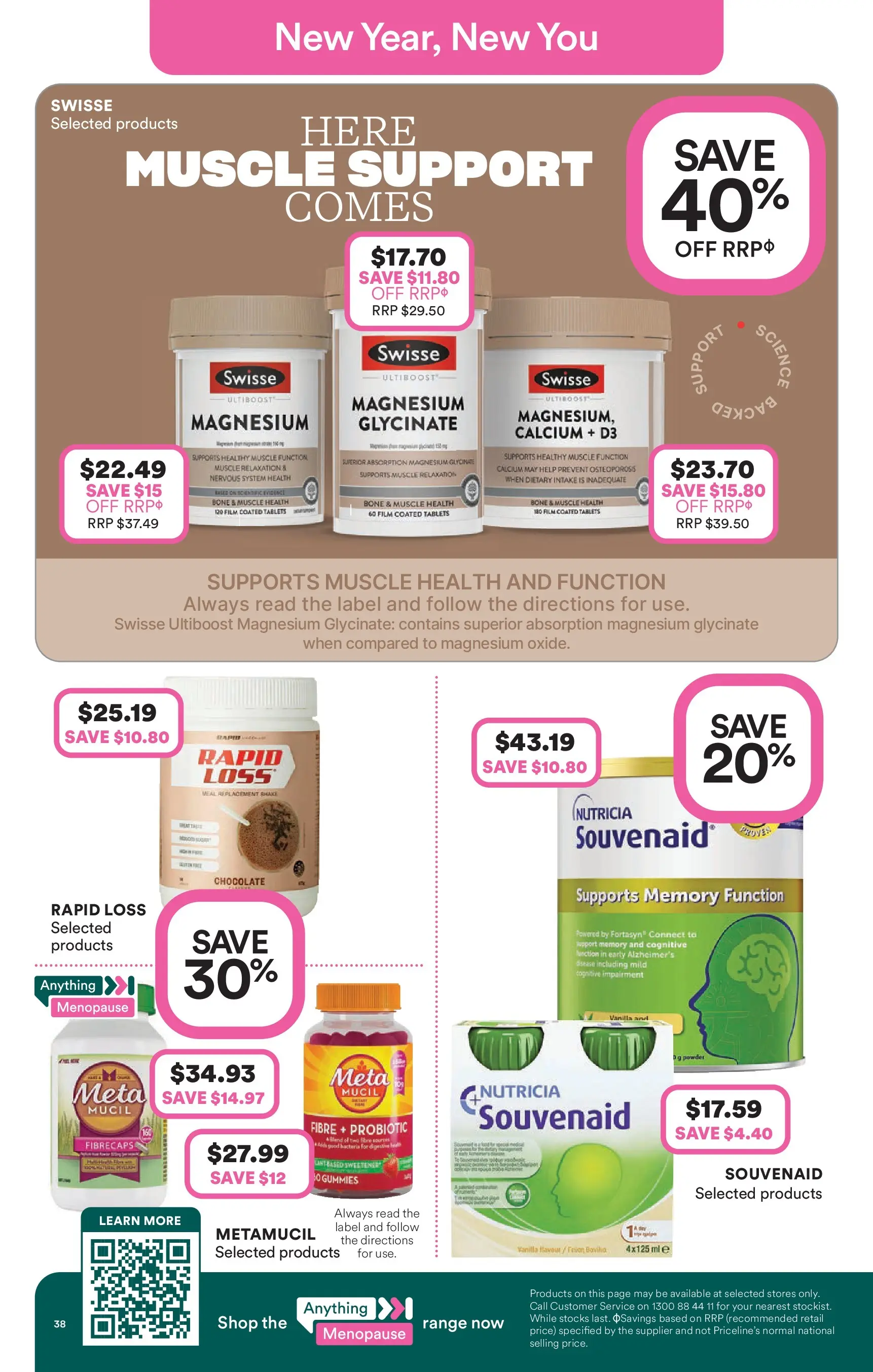 Priceline Pharmacy - Priceline Pharmacy Catalogue - 24/12/2025 > weekly / monthly specials | Page: 38 | Products: Chocolate, Tablets