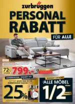 Zurbr&uuml;ggen Zurbr&uuml;ggen: Personal Rabatt f&uuml;r Alle - bis 10.01.2026