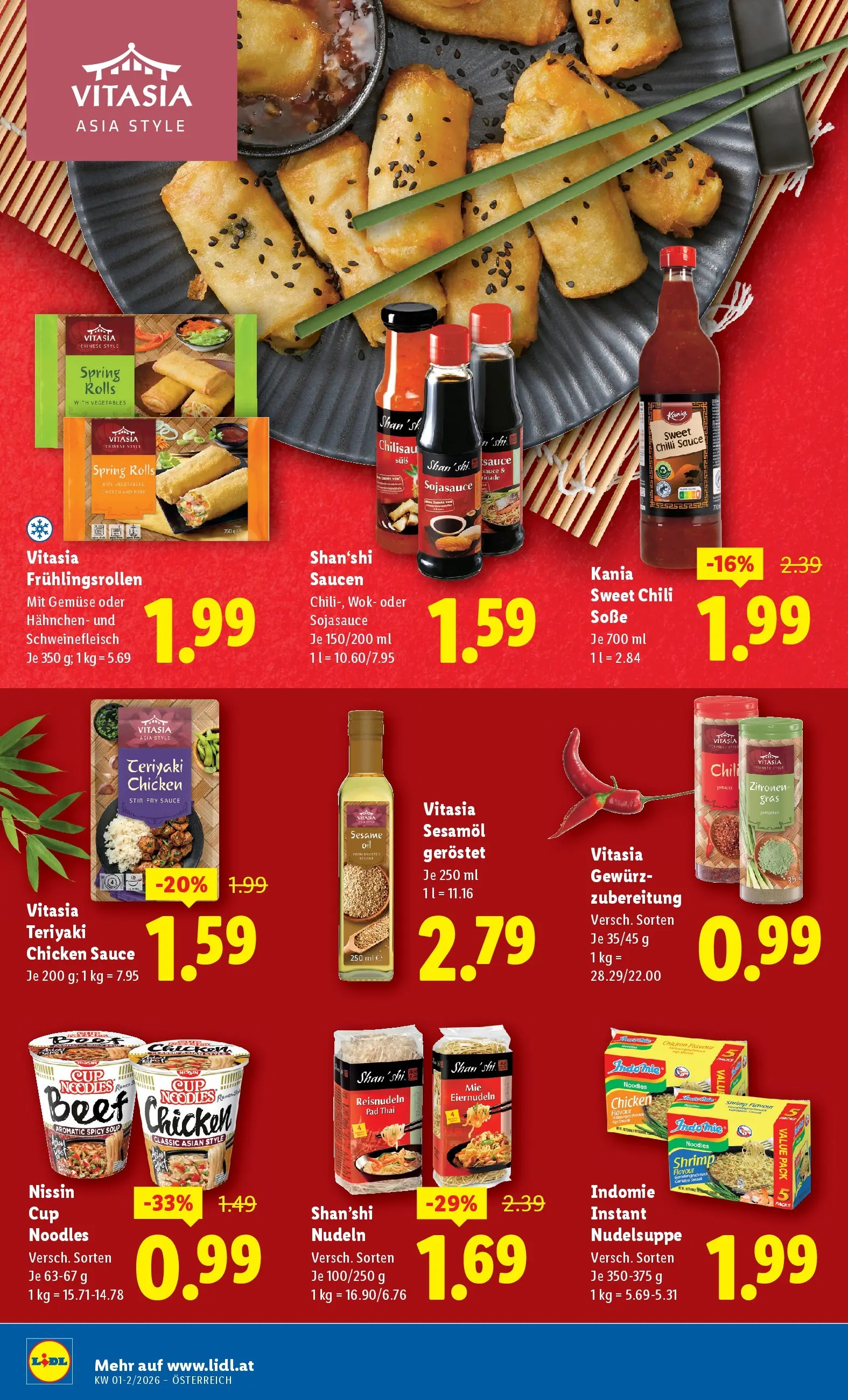 Lidl - Lidl: Flugblatt in deiner Nähe ab 01.01.2026 - Angebote ab donnerstag | Seite: 14 | Produkte: Gemüse, Soße, Chili, Schweinefleisch