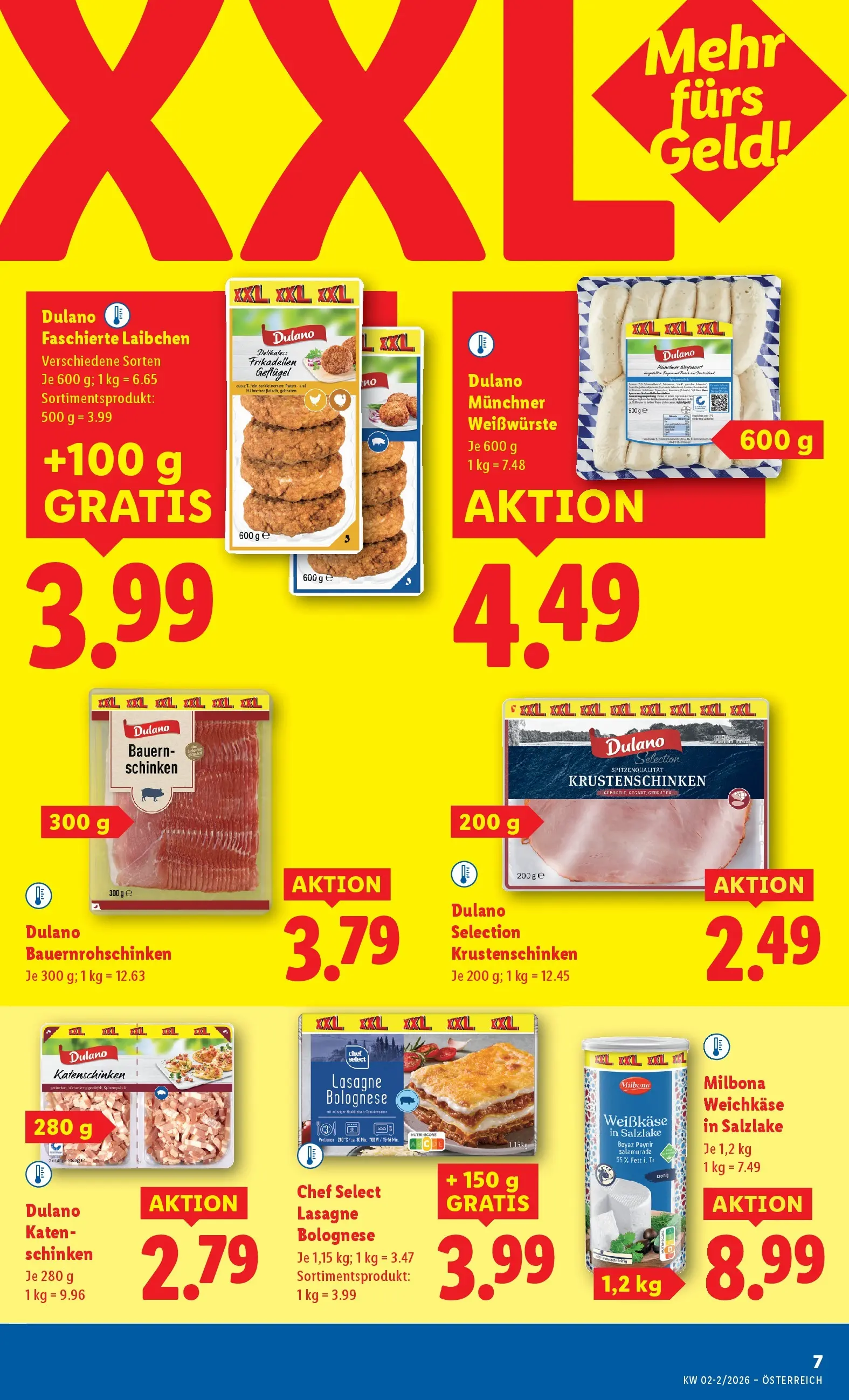 Lidl Flugblatt - Jenbach, Eferding, Dornbirn ab 08.01.2026 - Angebote ab donnerstag | Seite: 9 | Produkte: Schinken