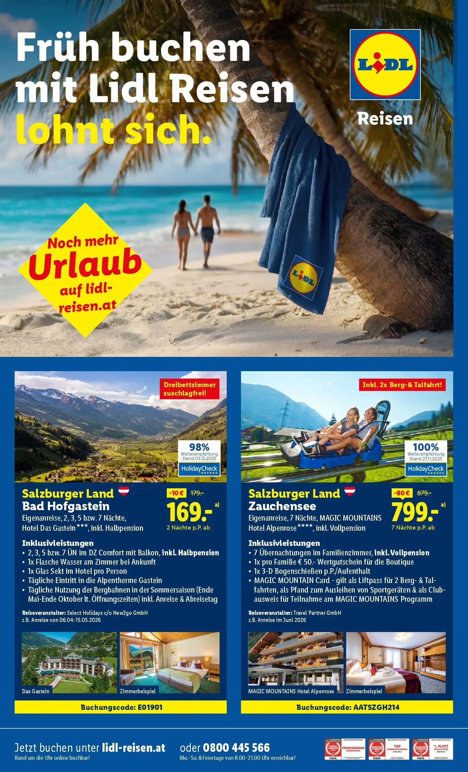 Lidl Flugblatt - Jenbach, Eferding, Dornbirn ab 08.01.2026 - Angebote ab donnerstag | Seite: 26 | Produkte: Wasser, Uhr, Bad