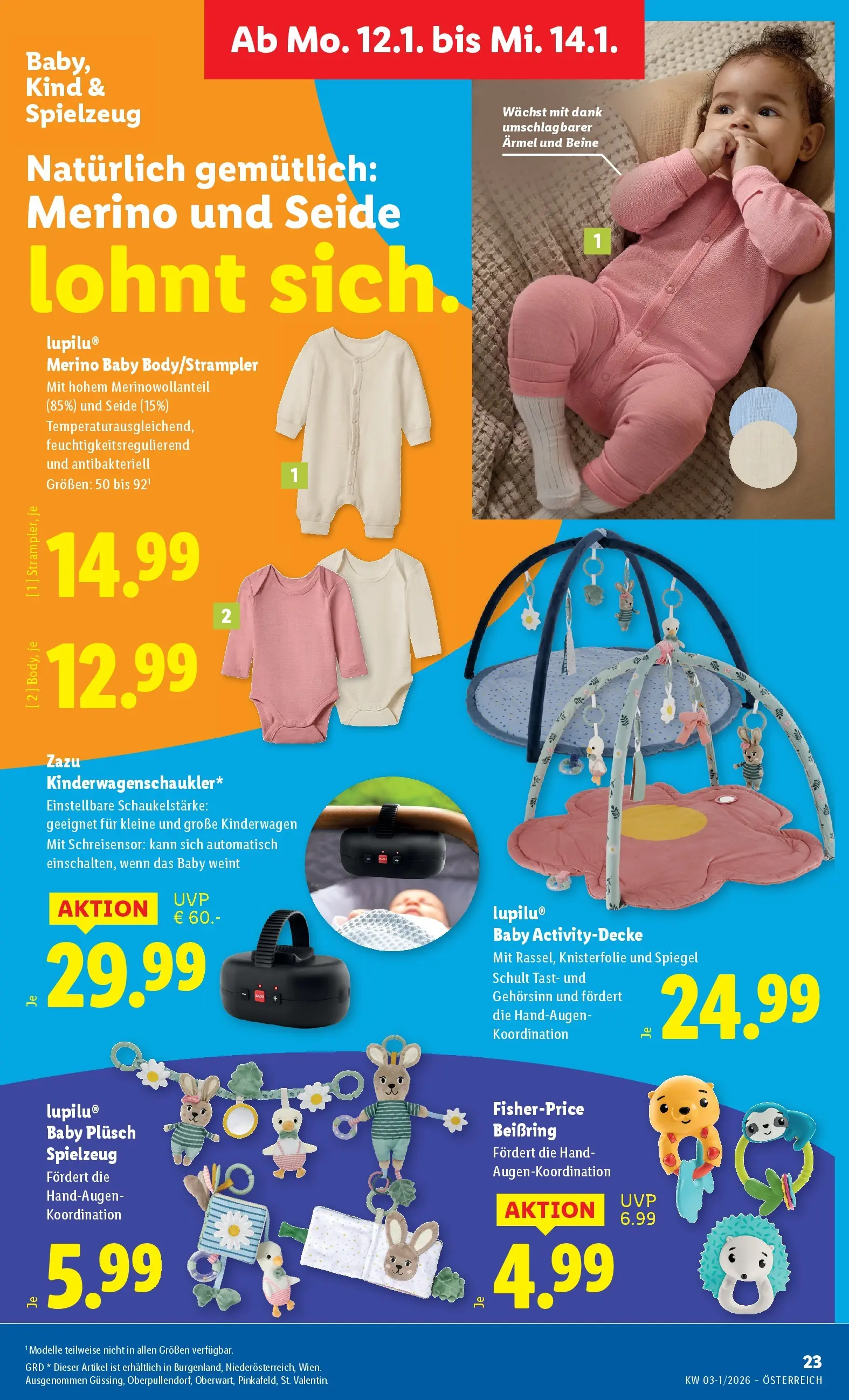 Lidl Flugblatt - Wien, Langenzersdorf, Zwettl ab 08.01.2026 - Angebote ab donnerstag | Seite: 29 | Produkte: Spiegel