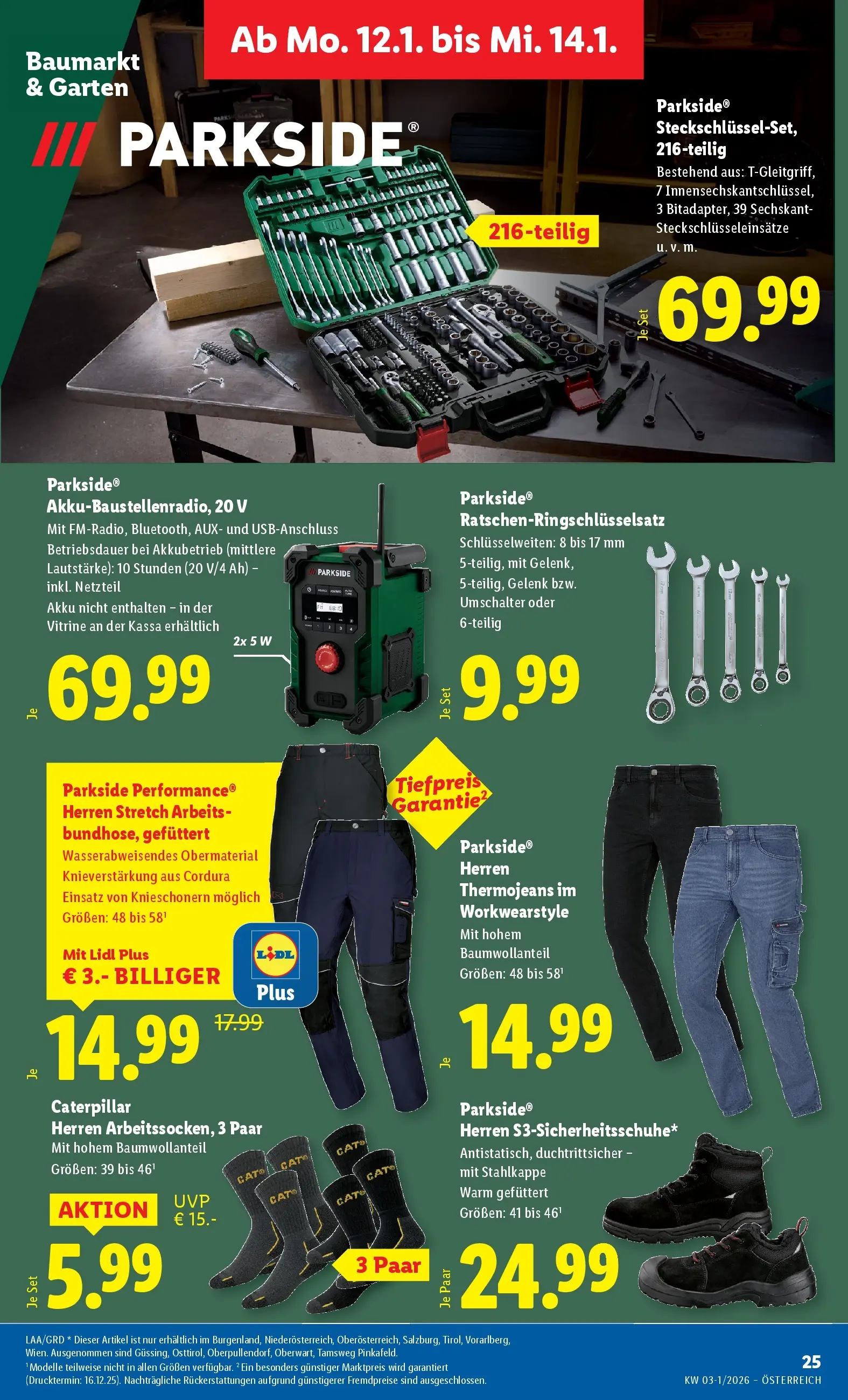 Lidl Flugblatt - Jenbach, Eferding, Dornbirn ab 08.01.2026 - Angebote ab donnerstag | Seite: 31