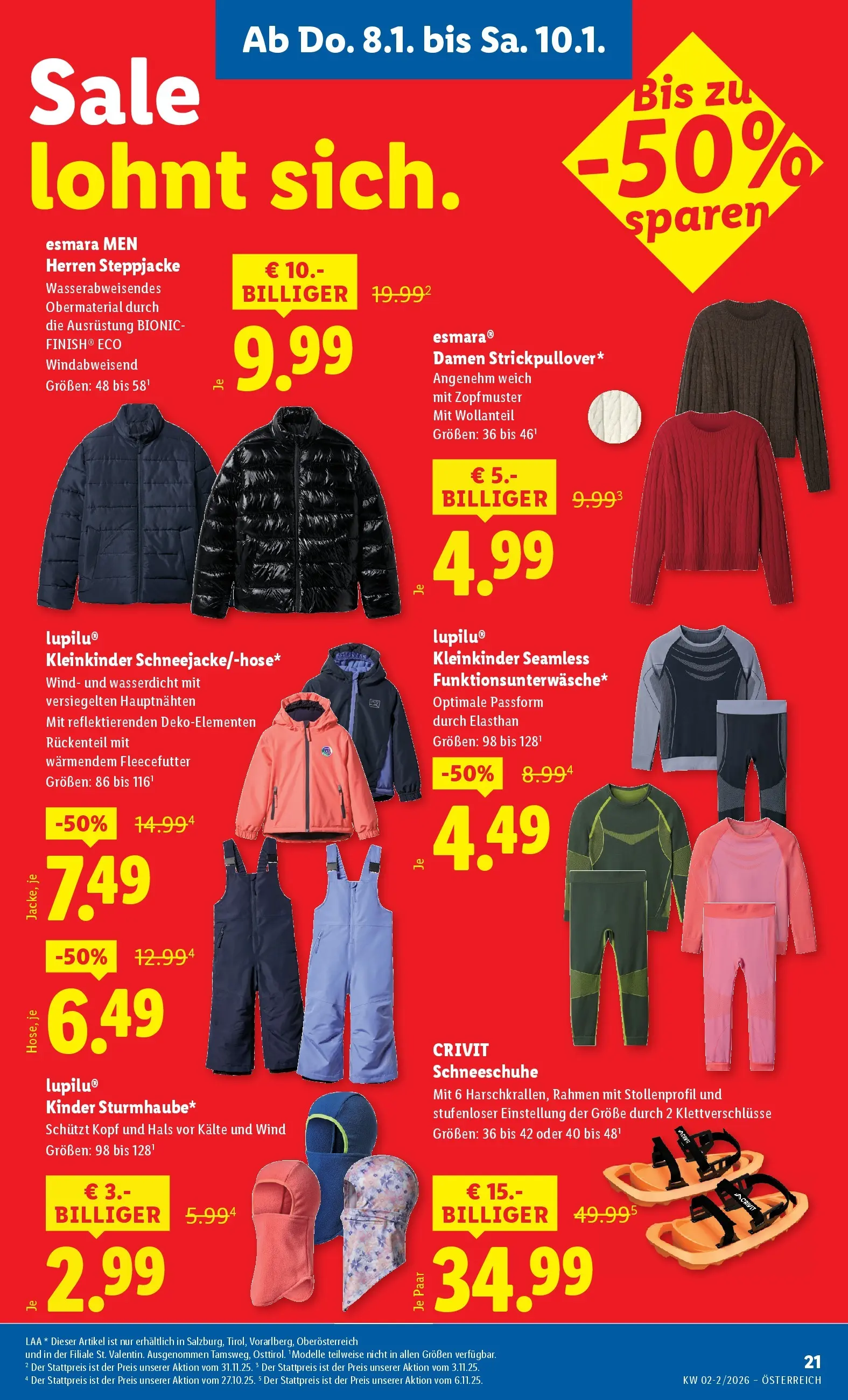 Lidl Flugblatt - Jenbach, Eferding, Dornbirn ab 08.01.2026 - Angebote ab donnerstag | Seite: 23