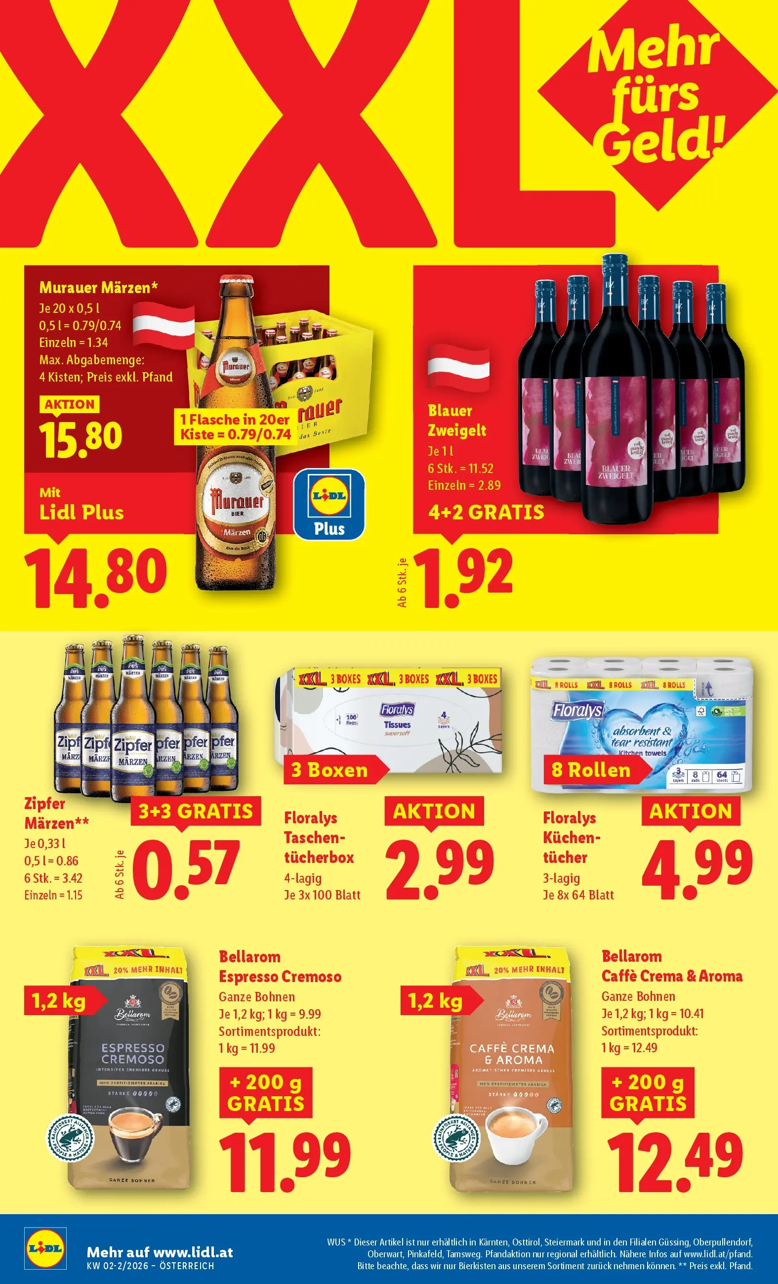 Lidl Flugblatt - Fohnsdorf, Neunkirchen, Graz ab 08.01.2026 - Angebote ab donnerstag | Seite: 14 | Produkte: Bier