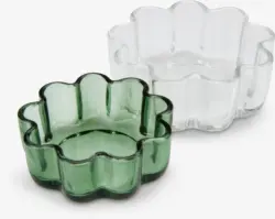 JYSK Буркан за съхранение SKOGSBY &Oslash;7 + &Oslash;9 стъкло 2 броя