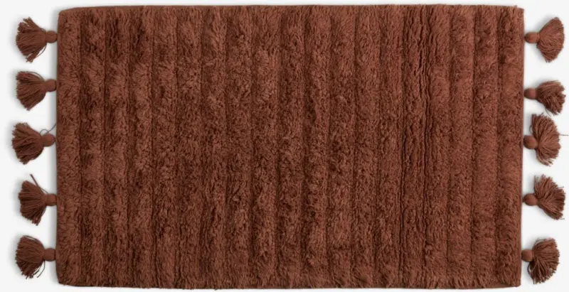 JYSK Постелка за баня SVARTE 50x80 цвят теракота