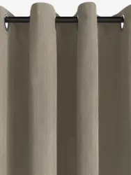 JYSK Завеса TOTAK 1x140x300 кадифе цвят тъмен пясък