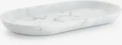 JYSK Поднос BERGHEM Ш14xД25xВ3 см мраморен ефект