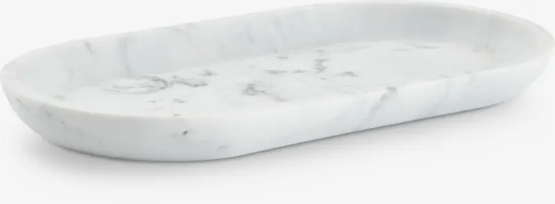 JYSK Поднос BERGHEM Ш14xД25xВ3 см мраморен ефект