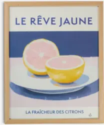 JYSK Рамка за снимка TORD 21x30 cм светла дървесина размер A4