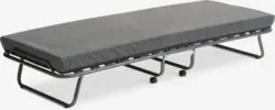 JYSK Сгъваемо легло JESBY 80x190 антрацитно сиво