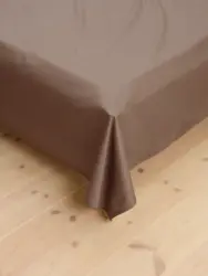 JYSK Чаршаф VANJA 240x260 цвят тъмен пясък