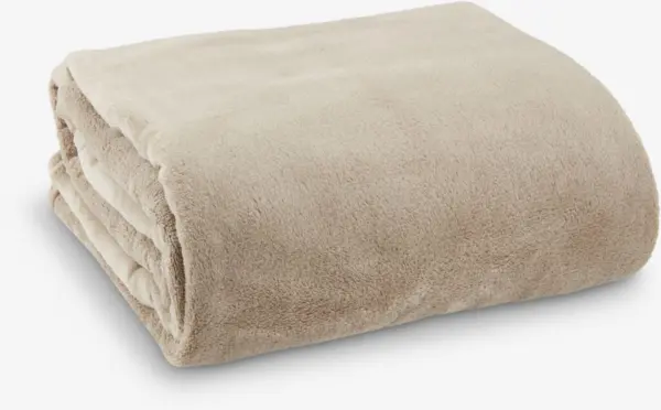 JYSK Pătură fleece DRAGEHODE 140x200 grej