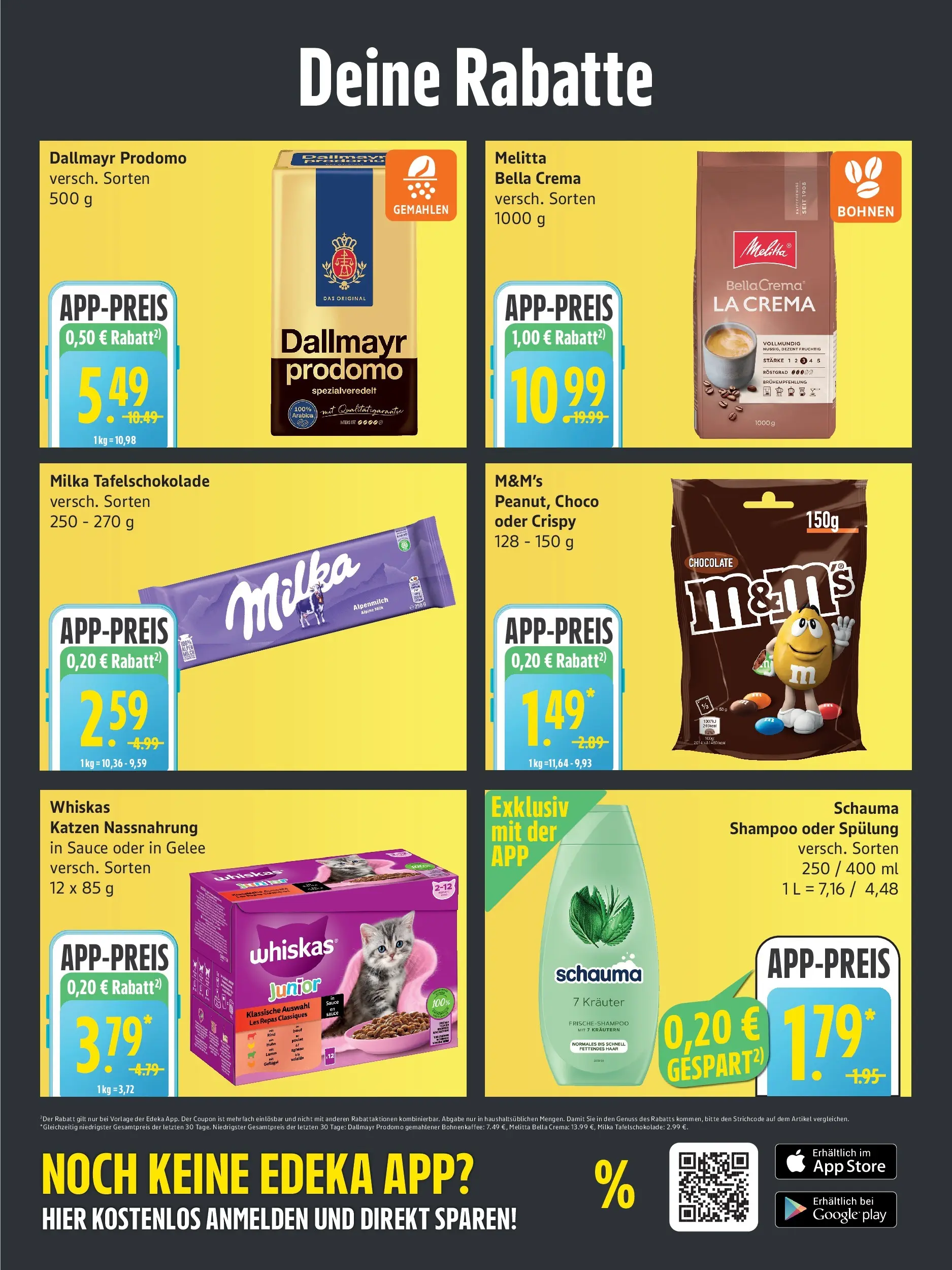 Edeka prospekt Neu Wulmstorf	 (ab 21.12.2025) » Angebote Online | Seite: 4 | Produkte: Schauma shampoo, Shampoo, Dallmayr prodomo, Whiskas