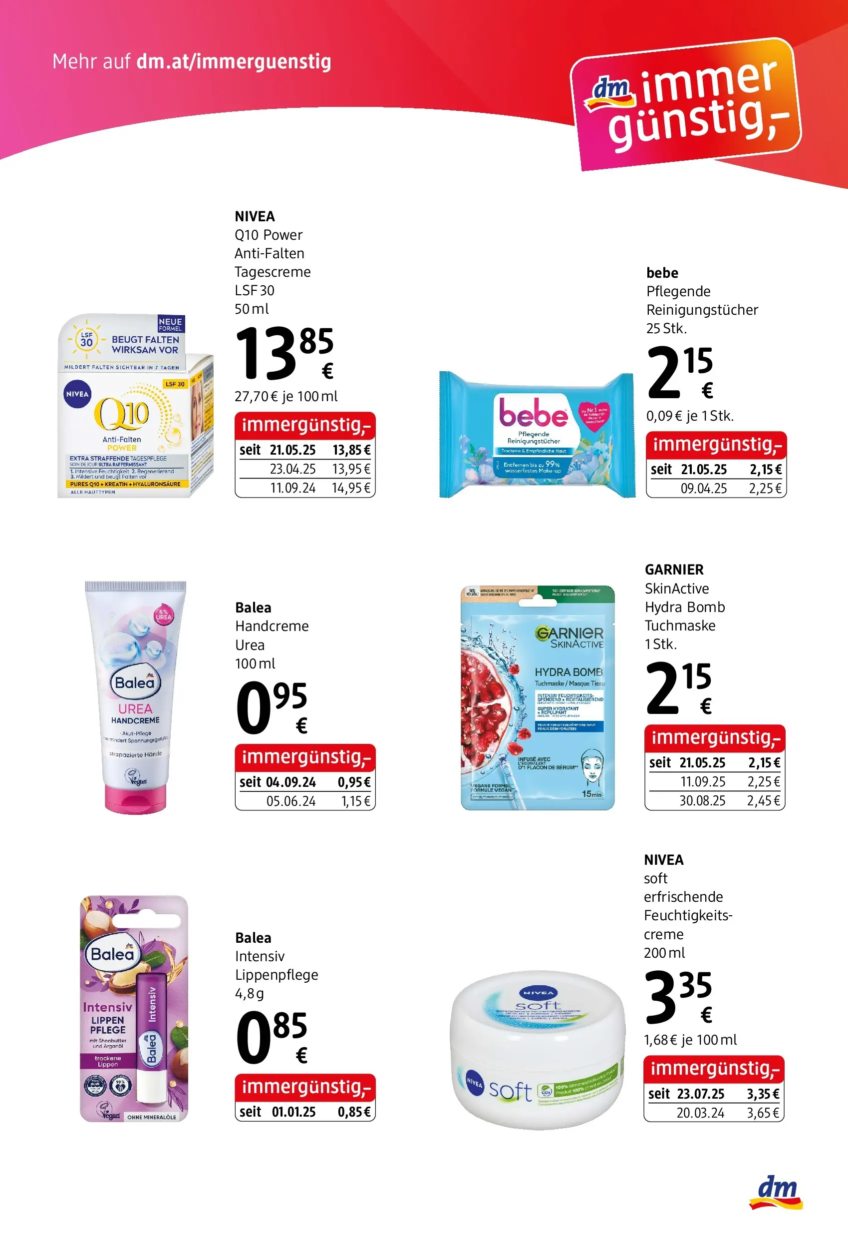 dm drogerie markt - dm: Journal Express von 28.12.2025 - Aktuelle Angebote | Seite: 2 | Produkte: Creme, Handcreme, Reinigungstücher