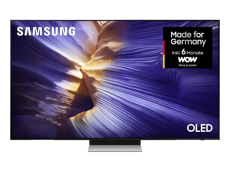 SAMSUNG OLED GQ65S90F 4K Vision AI Smart TV (Flat, 65 Zoll / 163 cm, UHD 4K, SMART TV)