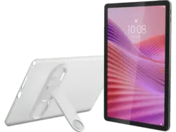 LENOVO Tab, Inkl. transparenter Schutzh&uuml;lle mit integriertem Standfu&szlig;, Tablet, 64 GB, 10,1 Zoll, Luna Grey