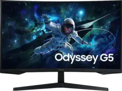 SAMSUNG Odyssey G55C S27CG554EU 27 Zoll WQHD Curved Gaming Monitor 1 ms Reaktionszeit 165 Hz