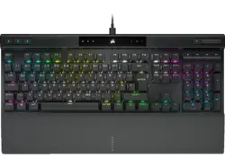 CORSAIR K70 RGB PRO, Tastatur, Mechanisch, Cherry MX Speed, Kabelgebunden, Schwarz