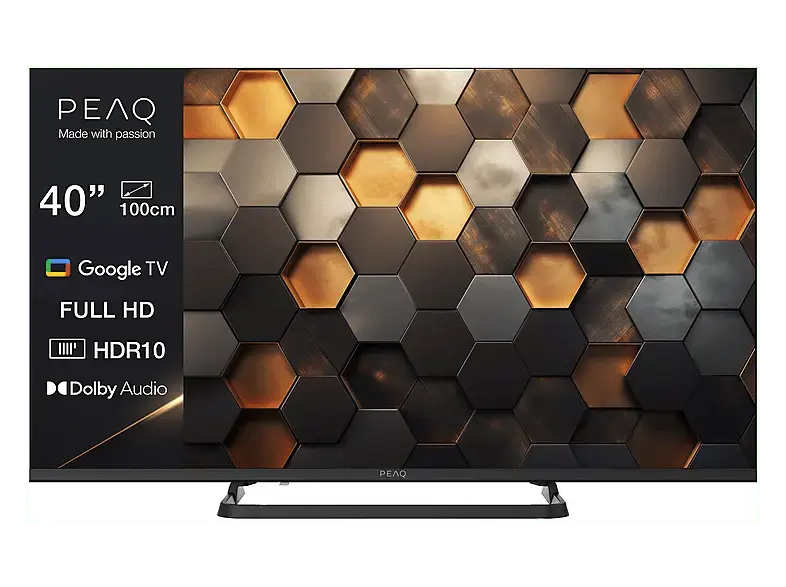 PEAQ PTV 40GF-5025C LED TV (Flat, 40 Zoll / 100,0 cm, Full-HD, SMART TV)