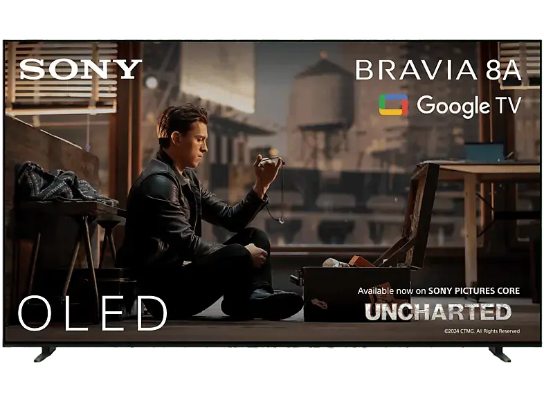 SONY BRAVIA 8A K-65XR8A OLED TV (Flat, 65 Zoll / 164 cm, 4K, SMART TV)