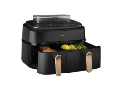 PHILIPS NA552/00 Steam Airfryer 5000 Series Dual Basket 9L Kapazit&auml;t (3L+6L) Dampfgarer & Hei&szlig;luftfritteuse